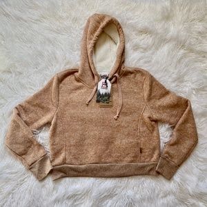 Womens Avalanche Sherpa lined hoodie Large